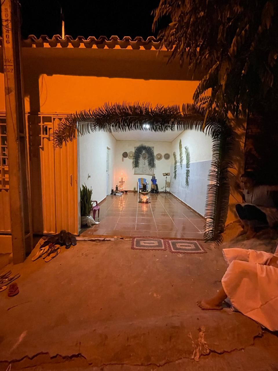 Tenda de Manoel quebra pedra