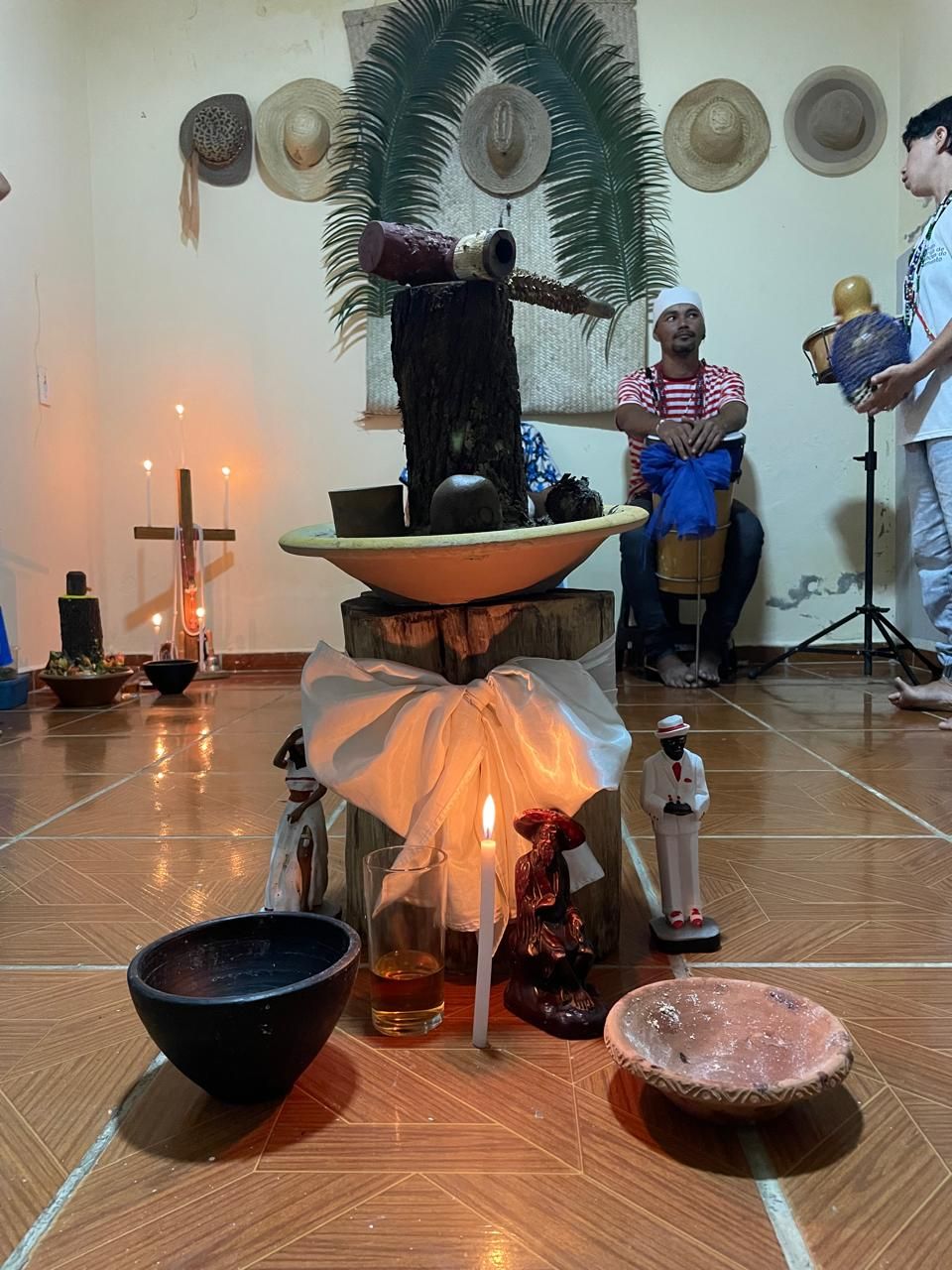 Tenda de Manoel quebra pedra