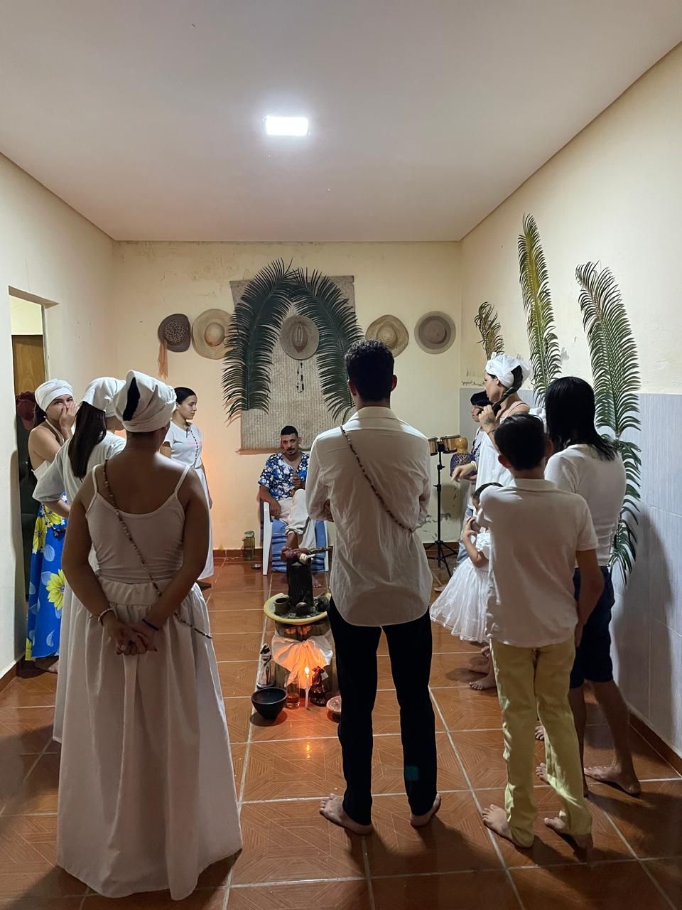 Tenda de Manoel quebra pedra